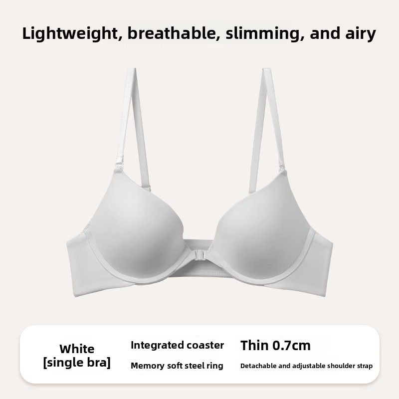 Front-Button Anti-Sagging Seamless Bra