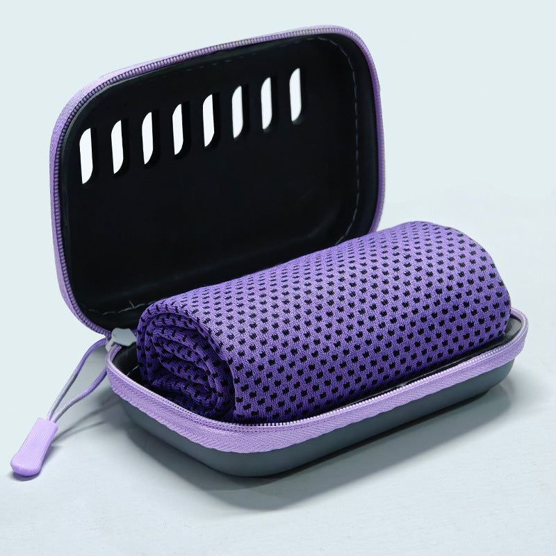 EVA Box Cooling Sports Towel - Quick-Dry Sweat, Absorbent for Outdoor Gym