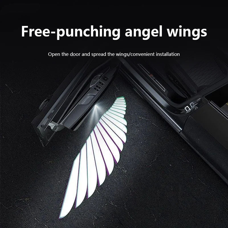CAR ANGEL WINGS LED