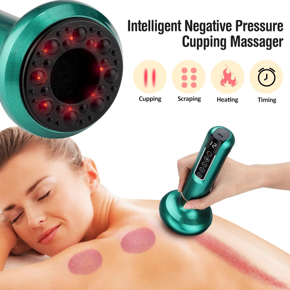 INTELLIGENT INFARED CUPPING MASSAGER