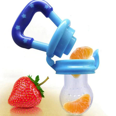 3x SILICONE BABY FRUIT FEEDER