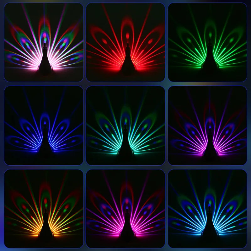 PEACOCK PROJECTOR LAMP