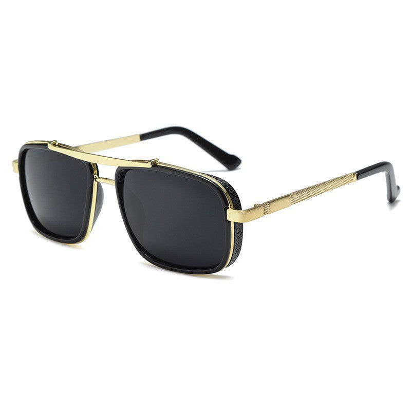 Thickened Edge Double Bridge Sunglasses