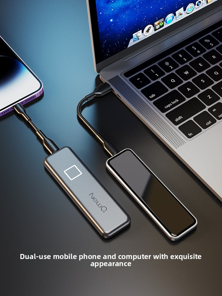 Solid-state mobile hard drive high-speed storage