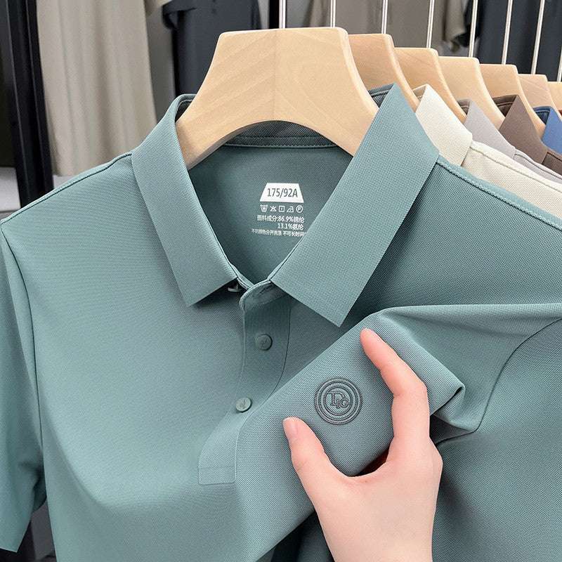 Men's Casual Short Sleeve Polo Shirt