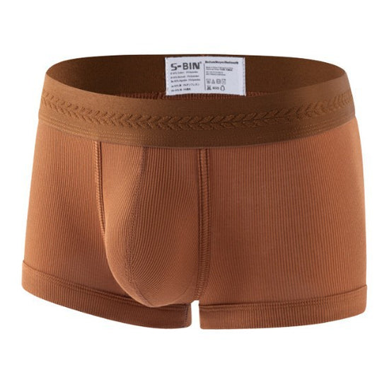 Men's Cotton U-Convex Boxer Briefs