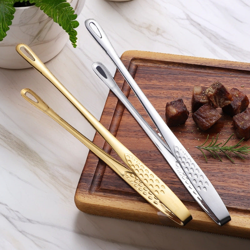 Stainless Steel Food Tongs for Cooking and Grilling