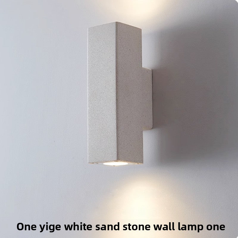 Waterproof Dual-Head Outdoor Wall Lamp with LED Light