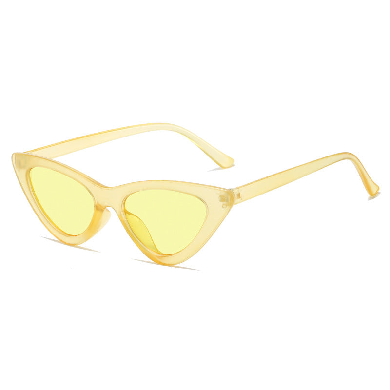Fashion Cat-Eye Triangle Sunglasses with UV Protection