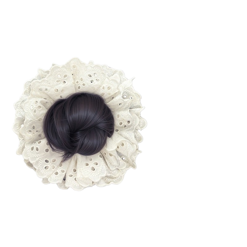 Lace Hair Bun for Women