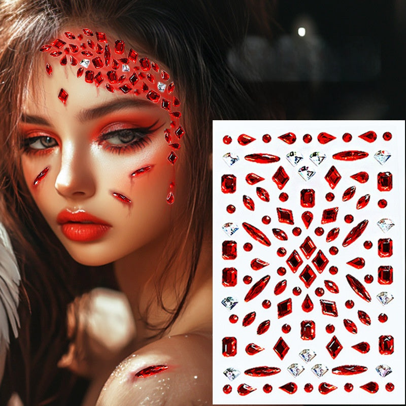 Halloween Face Stickers for Horror Makeup