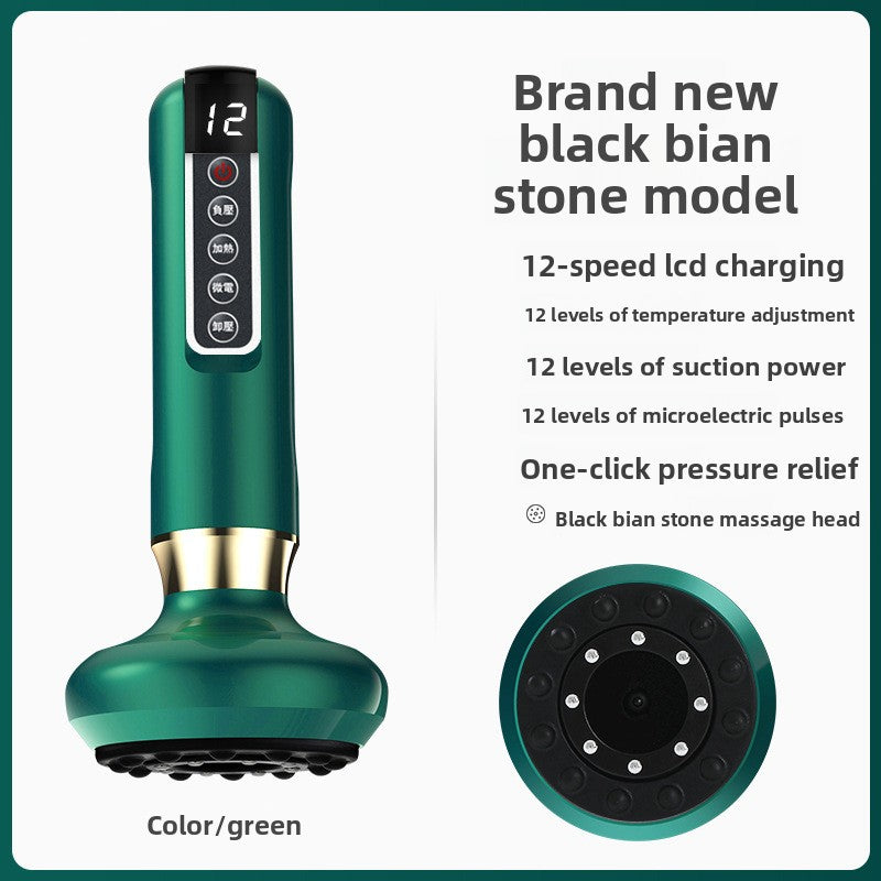 Electric Gua Sha Device with Heating & Cupping Functions