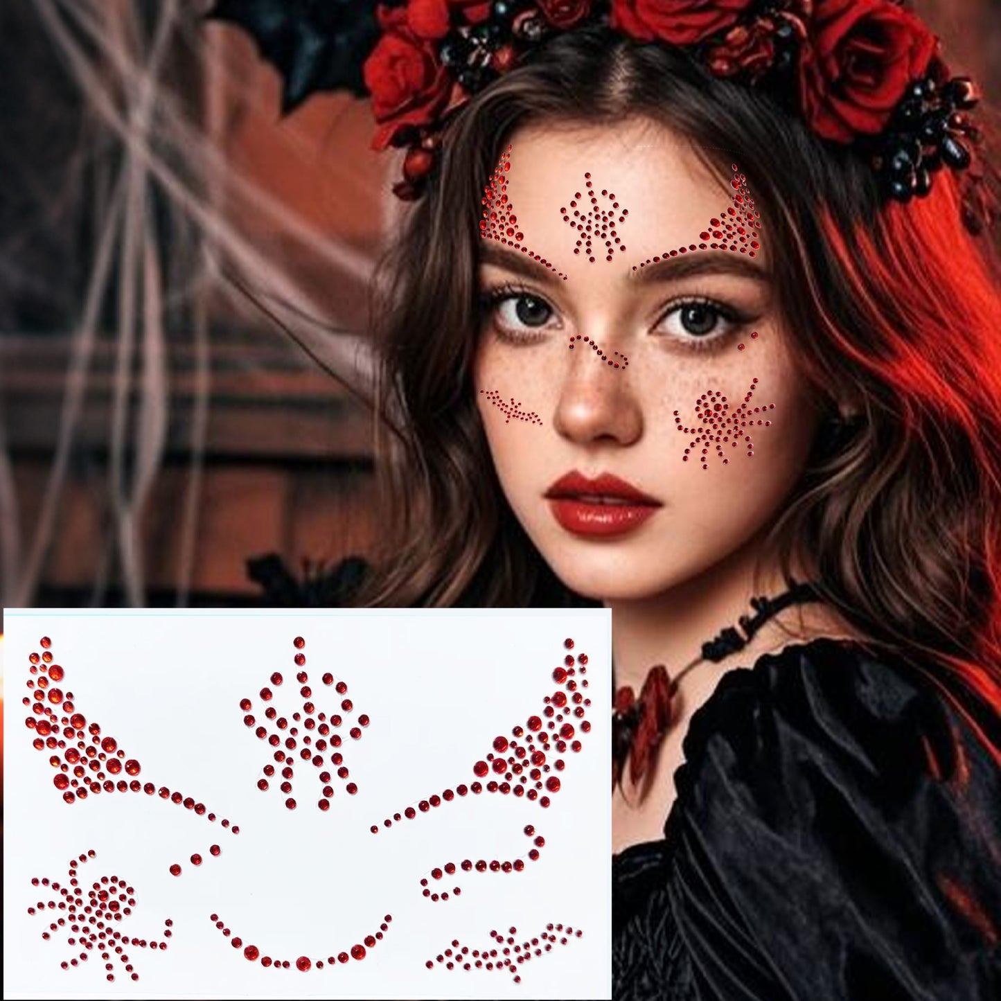 Halloween Face Stickers for Horror Makeup