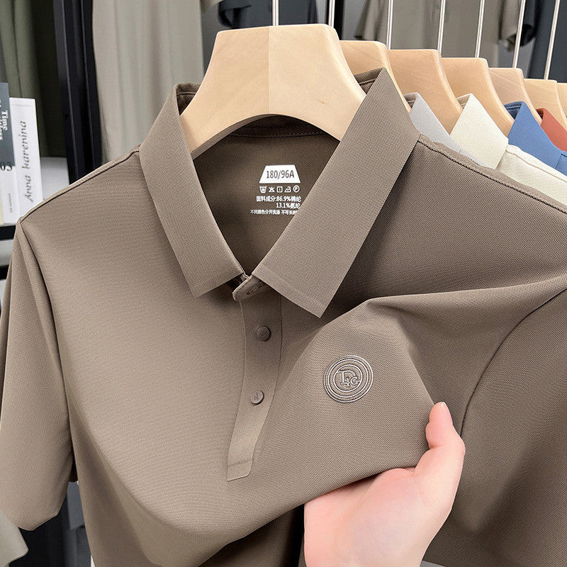 Men's Casual Short Sleeve Polo Shirt