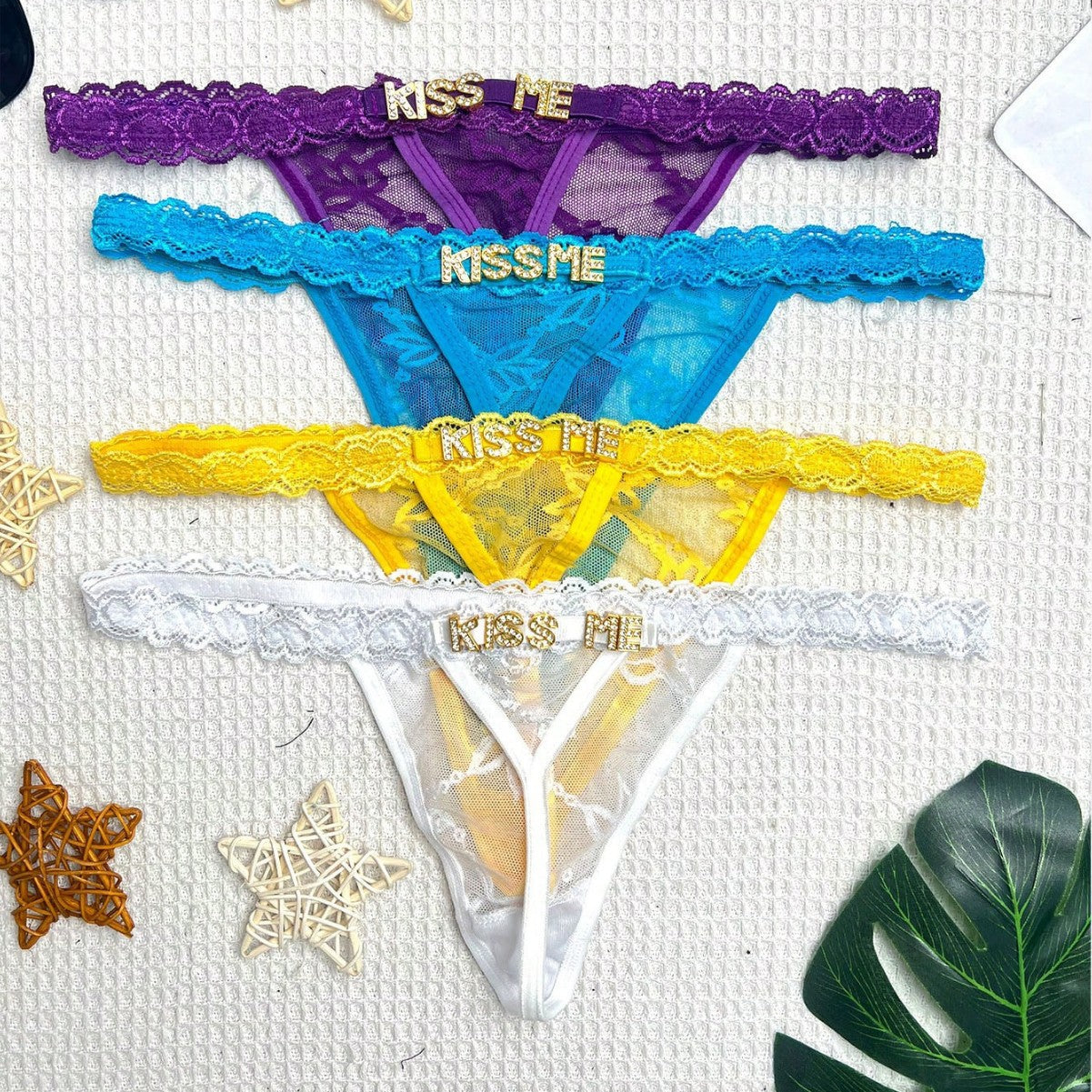 Low-Rise Women's Thong Underwear