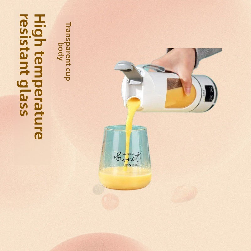 Portable Blender with 12 Blades - USB Rechargeable