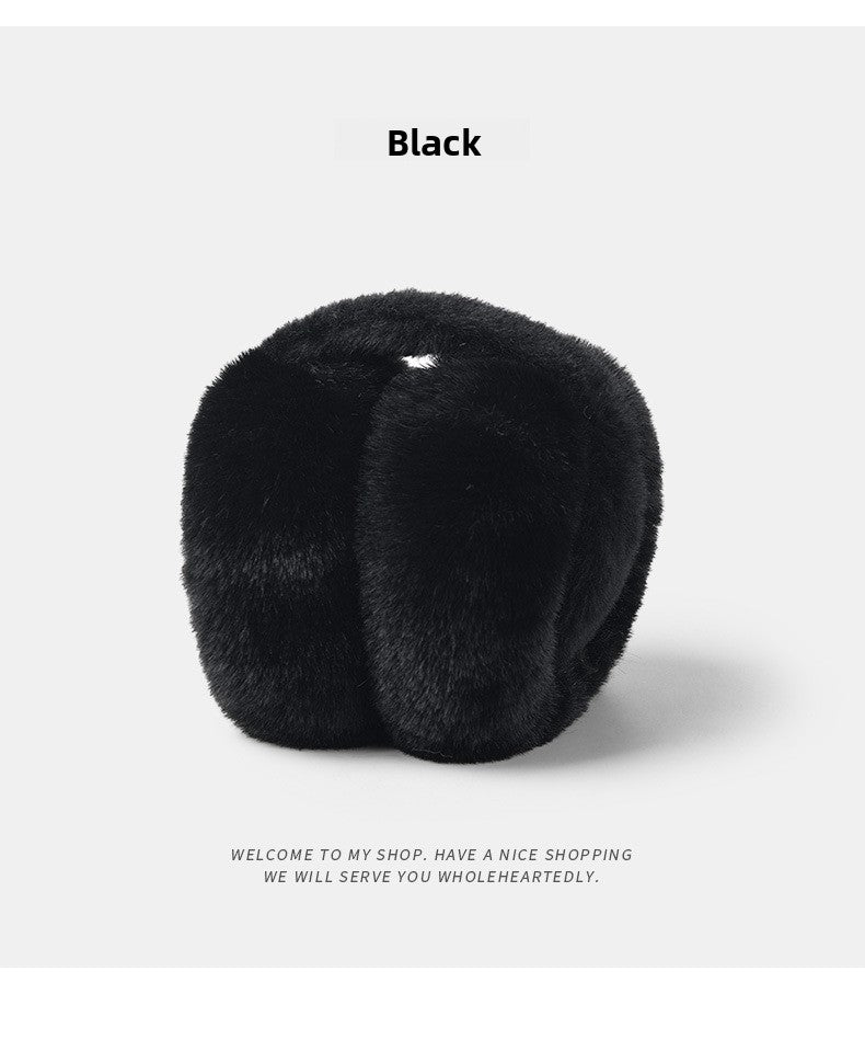 Foldable Plush Winter Earmuffs