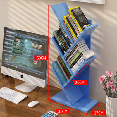 Tree-shaped Wall-Mounted Bookshelf