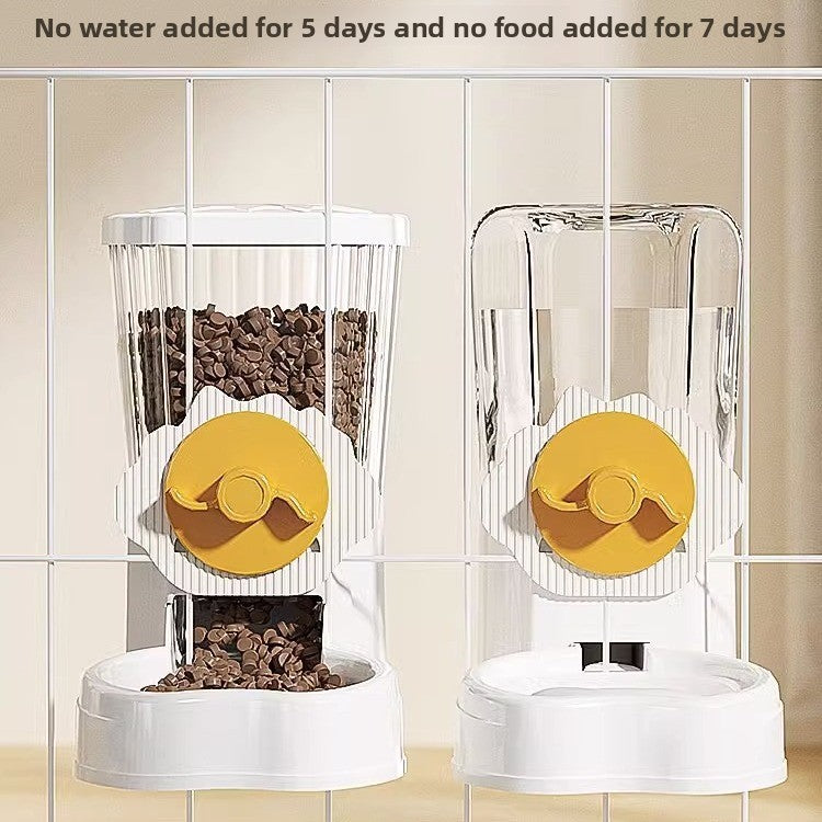 Hanging Pet Water Dispenser and Feeder for Cages