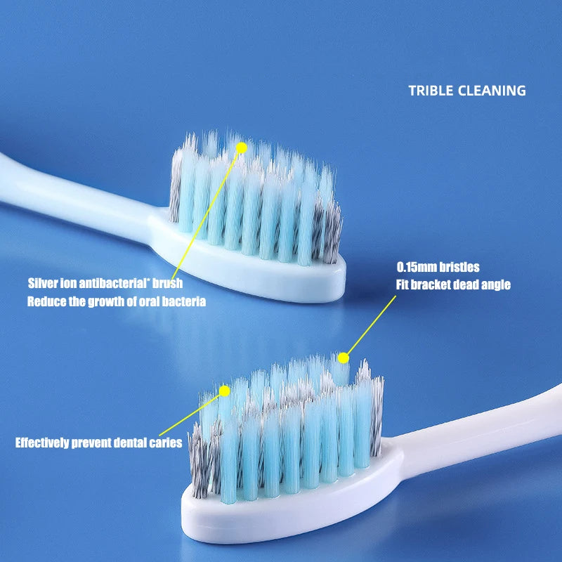 PORTABLE 3 IN 1 TOOTHBRUSH