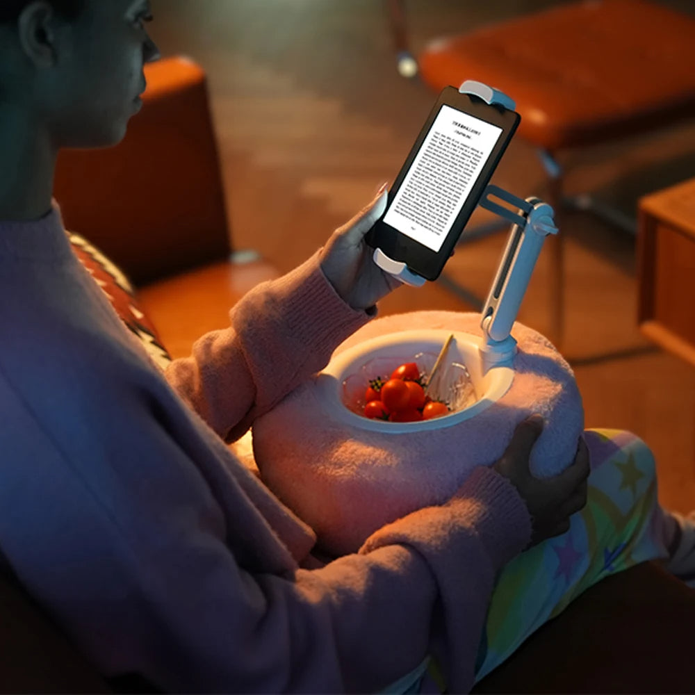 PLUSH PILLOW PHONE HOLDER