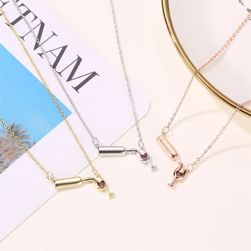 WINE BOTTLE NECKLACE