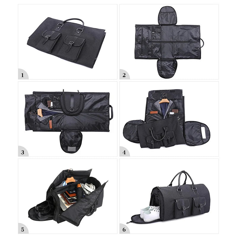 MULTIFUNCTIONAL FOLDABLE SUIT BAG