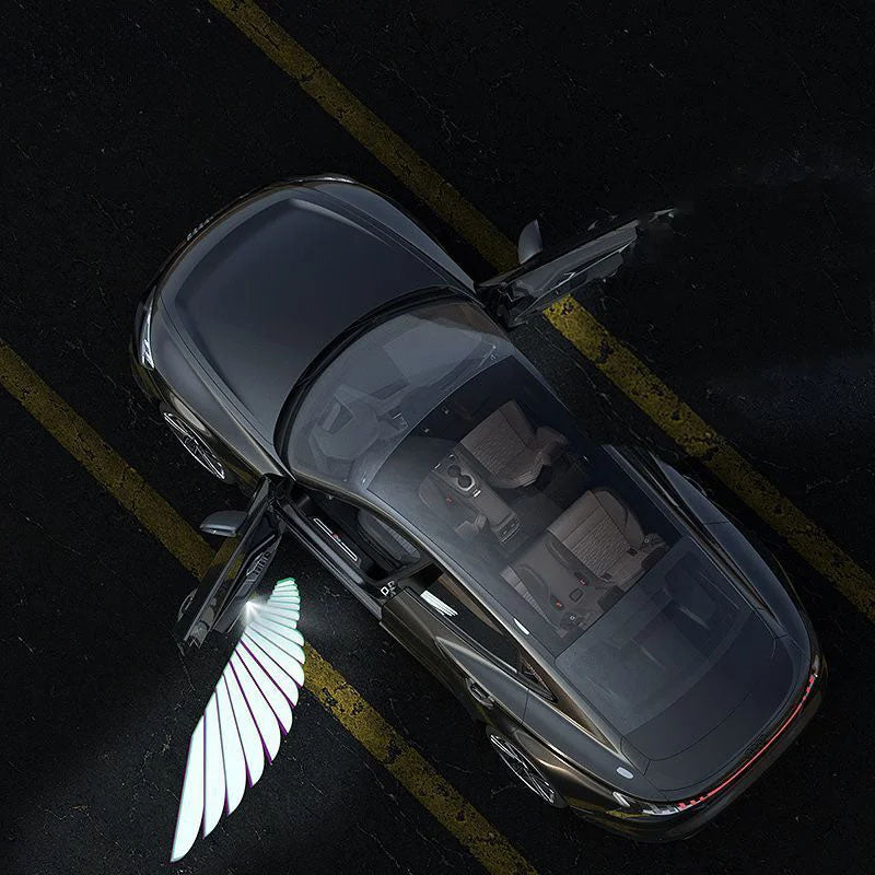 CAR ANGEL WINGS LED