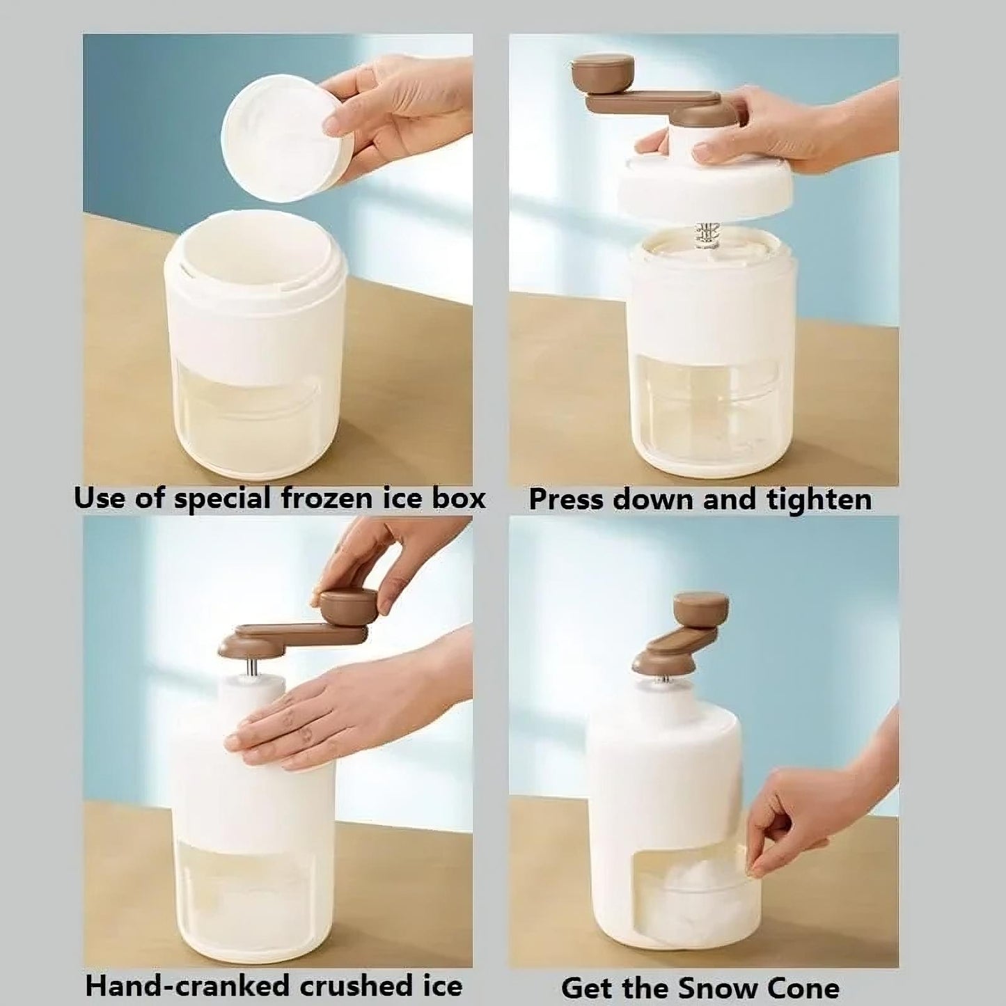 ICE CRUSHER SLUSHIE MAKER