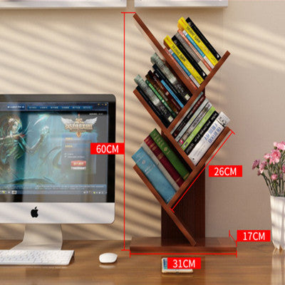 Tree-shaped Wall-Mounted Bookshelf