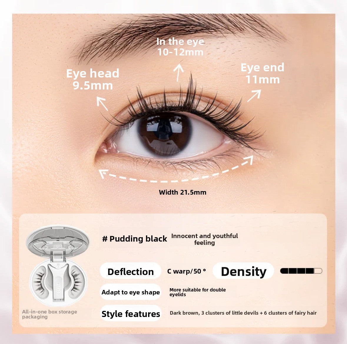 Magnetic Eyelashes for a Natural Look