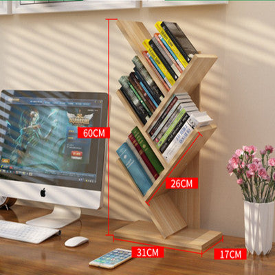 Tree-shaped Wall-Mounted Bookshelf