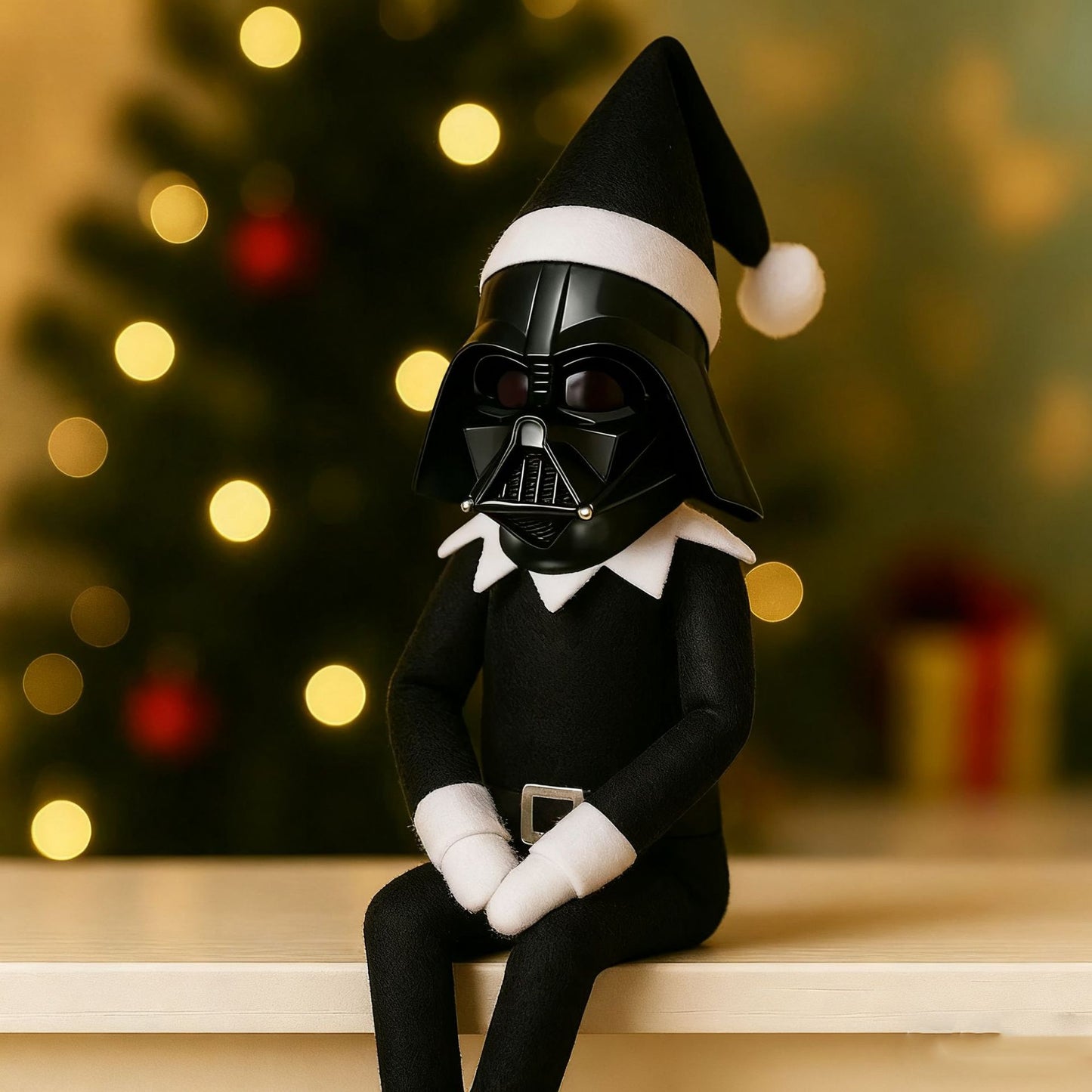 Christmas Elf Doll Stormtrooper Style Holiday Decoration