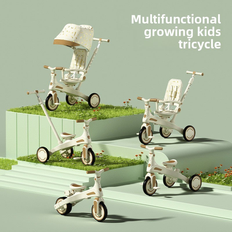Lightweight Multi-Functional Children's Tricycle