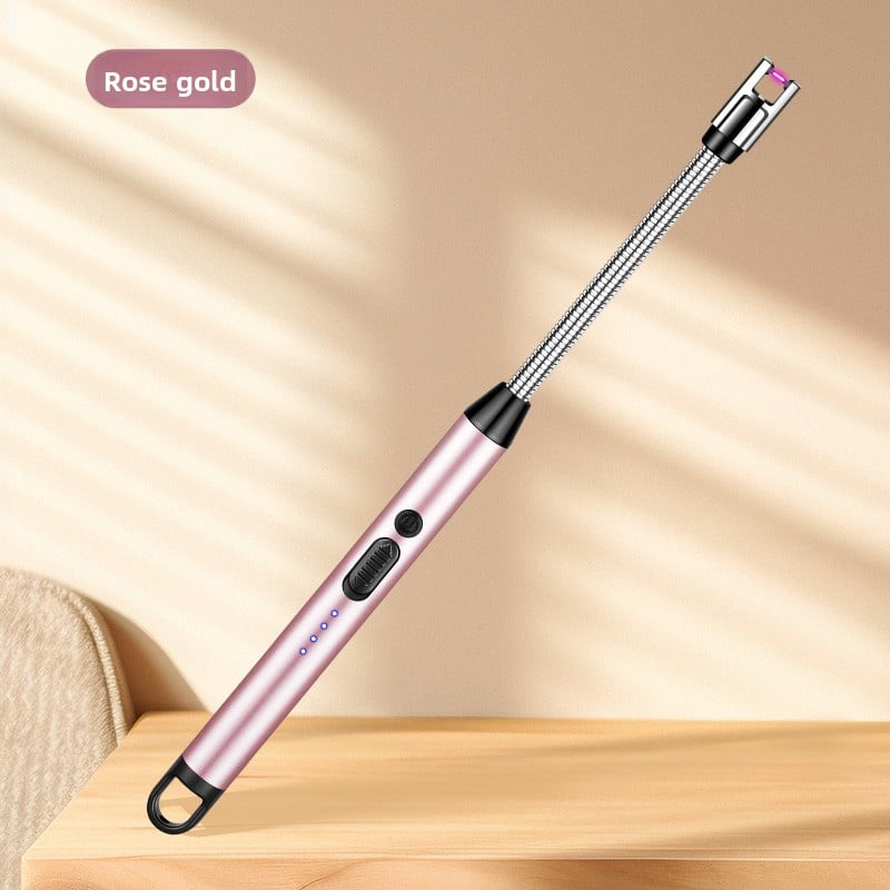 Extended Windproof Pulse Ignition Gun for Gas Stove and Candle Lighter