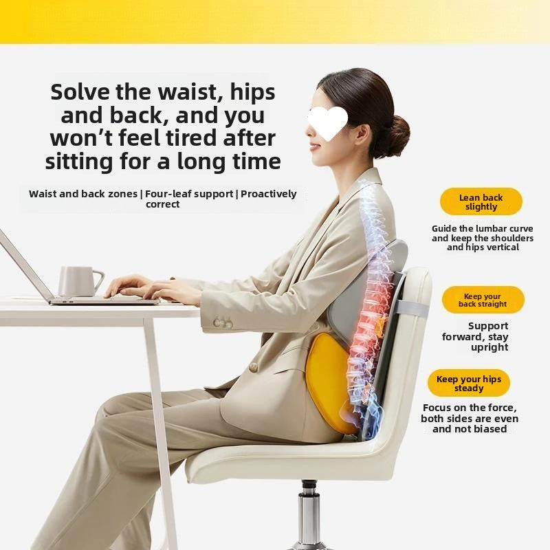 Ergonomic Lumbar Support Cushion for Office Chair