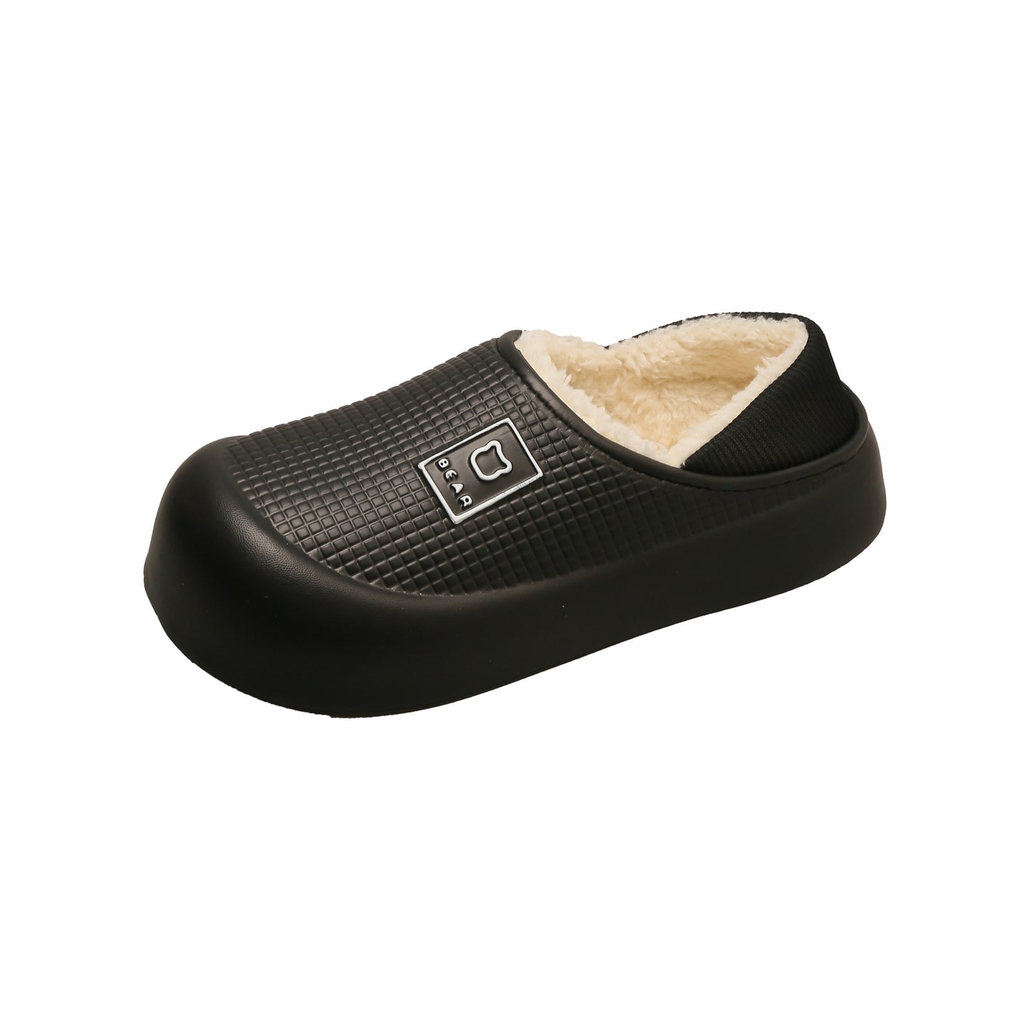 Women's Warm Waterproof Cotton Slippers - Indoor & Outdoor