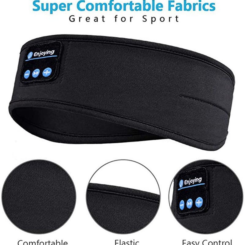 Sleep Eye Mask Headband With Bluetooth For Music