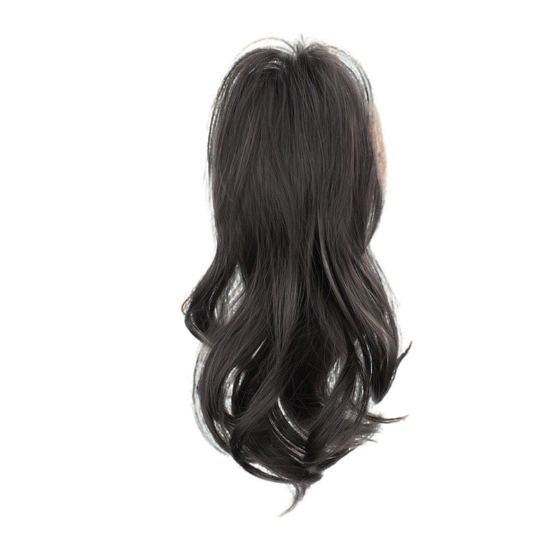Waterfall Half Tie Clip On Ponytail Wig