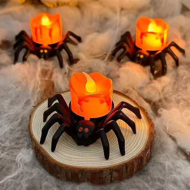 Weird Spider Candle Lamp