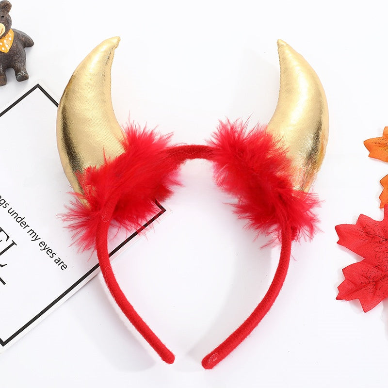 Halloween Decoration Devil Horn Headband