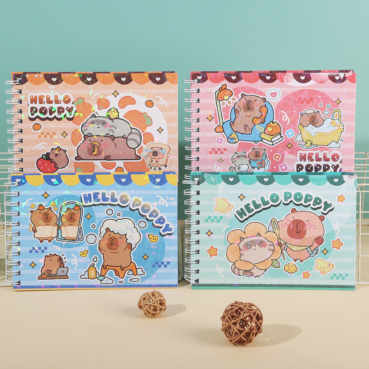 Laser Mark Book, Cartoon Pattern & Coil Drawing Book