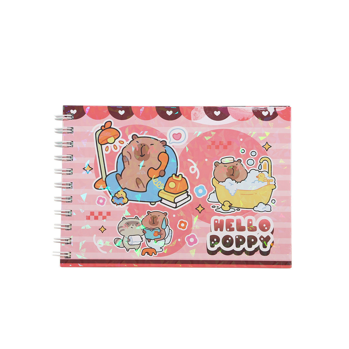Laser Mark Book, Cartoon Pattern & Coil Drawing Book