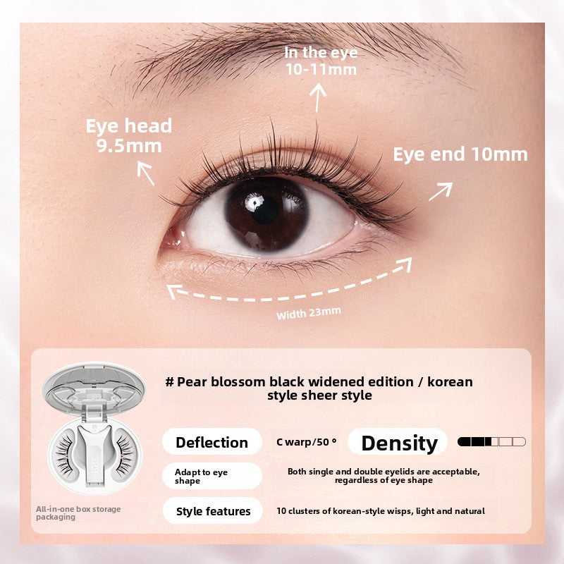 Magnetic Eyelashes for a Natural Look