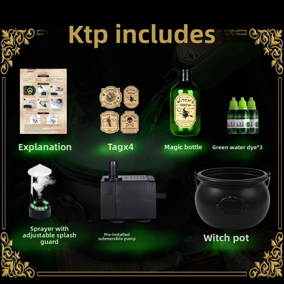 Festival Decoration Magic Floating Bottles