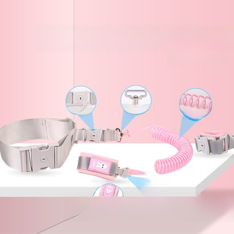 Children's Anti-Lost Safety Bracelet with Traction Rope