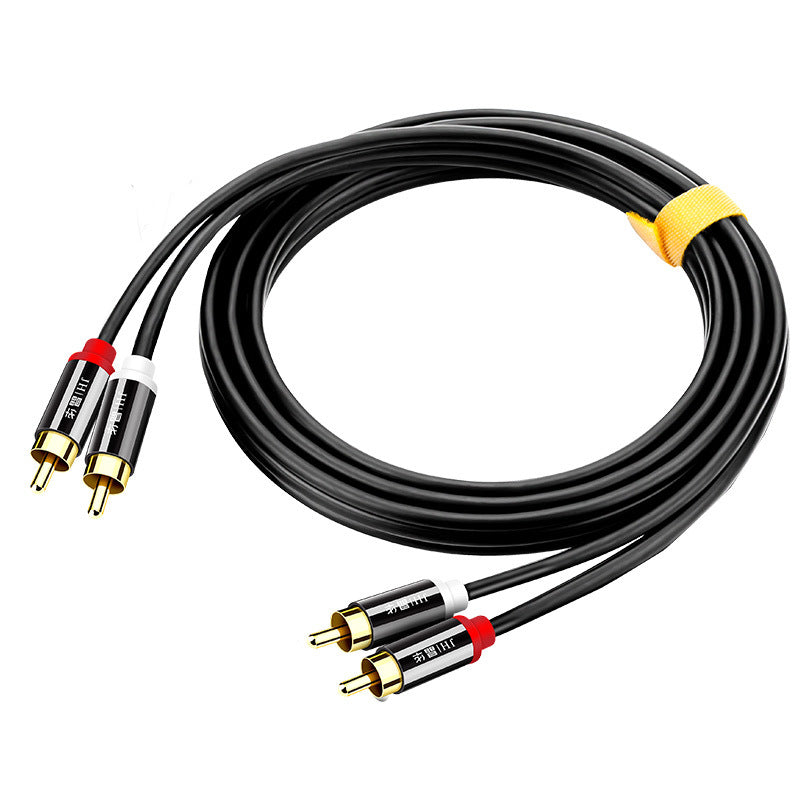 2-to-2 Dual Lotus Head Audio Cable