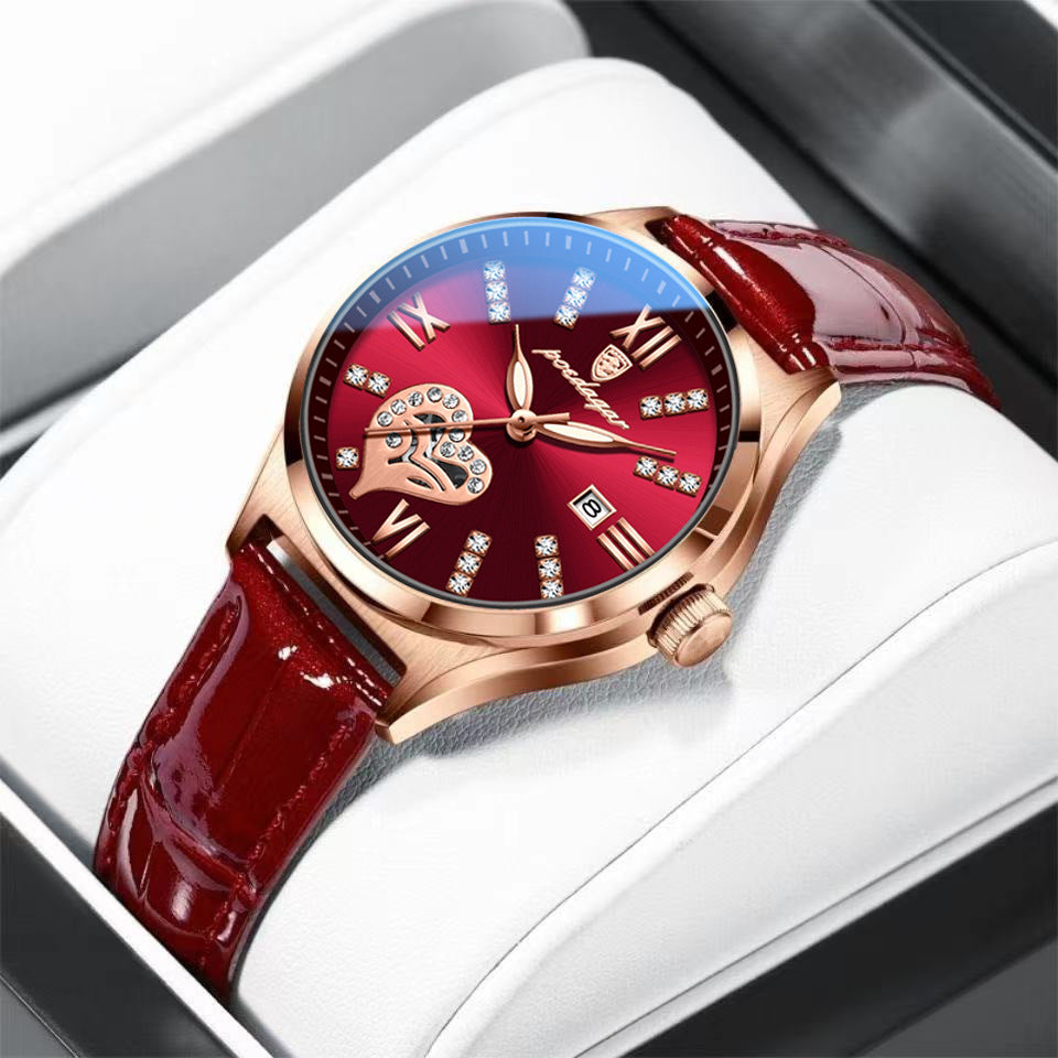 Ladies Quartz Watch - Waterproof & Luminous