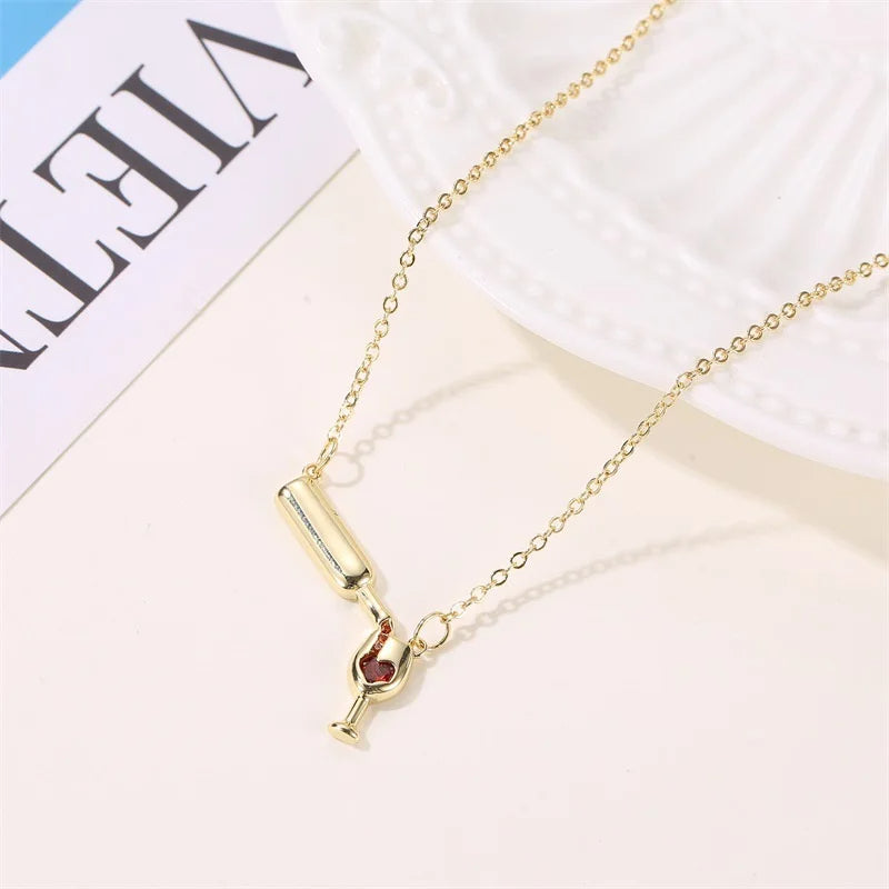 WINE BOTTLE NECKLACE
