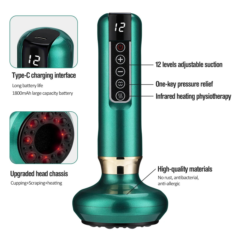 INTELLIGENT INFARED CUPPING MASSAGER